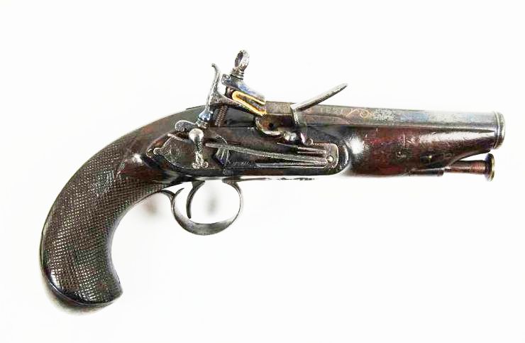 Pistola de Pedernal  de 1821 de "Urquiola"